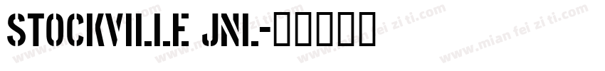 Stockville JNL字体转换